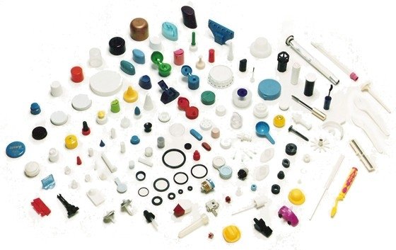 An Array Of Plastic Parts
